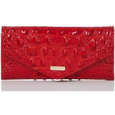 Brahmin Veronica Melbourne Embossed Leather Wallet - Carnation/Gold, Created