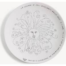 Fornasetti Plate Solitario white/black Wall Decor