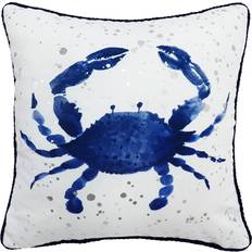 Divante Crab Piped Edge Chair Cushions Blue