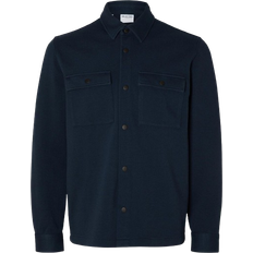 Selected Men Outerwear Selected Jackie Classic Overshirt - Navy Blazer