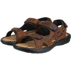 Orca Bay Men’s Orca Bay Tahiti II Leather Padded Sandals Tan