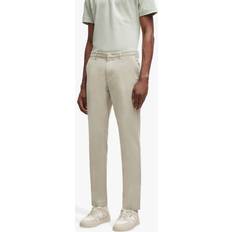 Hugo Boss Trousers Hugo Boss Slim-fit chinos in stretch-cotton gabardine Beige