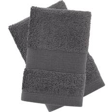 Catherine Lansfield Anti Bacterial Bath Towel Grey (30x30cm)