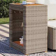 Garden & Outdoor Furniture Homie havebord trætop polyrattan