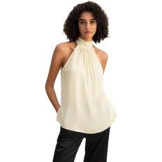 LilySilk Georgette Halter Neck Top for Women