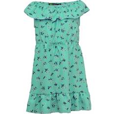 Lotmart Floral Bardot Dress - Mint