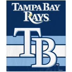 WinCraft Tampa Bay Rays Ultra Plush Blankets White