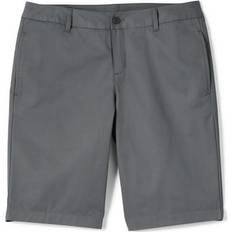 Lands' End Women Trousers & Shorts Lands' End School Uniform Women Plain Front Chino Shorts