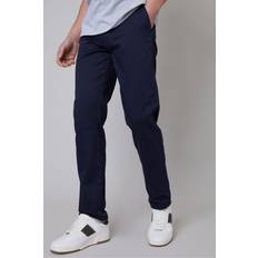 Clothing Threadbare 'Laurito' Cotton Regular Fit Chino Trousers with Stretch Navy 38R