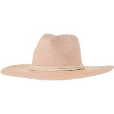 Marcus Adler Marcus Adler Rope Trim Straw Panama Hat Blush