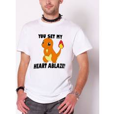 Mad Engine Set My Heart Ablaze T Shirt Pokémon