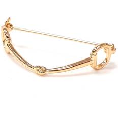 Bits Equetech Snaffle Stock Pin Gold