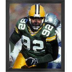 Highland Mint Reggie White Green Bay Packers Framed Art 16x20"