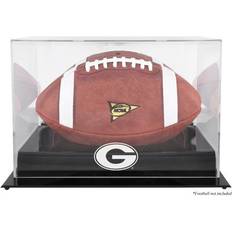 Fanatics Authentic Georgia Bulldogs Black Base Team Logo Football Display Case with Mirror Back