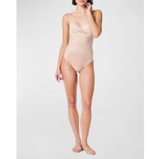 Beige - Women Girdles Spanx Invisible Shaping High-Waisted Thong