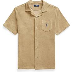 Polo Ralph Lauren Beige Shirts Polo Ralph Lauren Terry Camp Shirt - Coastal Beige