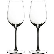 Riedel Veritas Riesling Zinfandel White Wine Glass, Red Wine Glass 39.5cl 2pcs