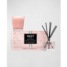 NEST New York 2-Pc. Himalayan Salt Rosewater Petite Diffuser Scented Candle