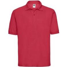 Clothing Russell Polycotton Pique Polo Shirt Red