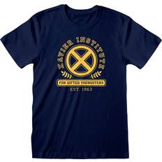 Clothing X-Men Xavier Institute Badge T-Shirt Navy