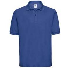 Clothing Russell Polycotton Pique Polo Shirt Pale Blue