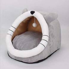 SRJ STAR Pet Cat Kitten Cave Bed Cute Cat Igloo Dog Puppy