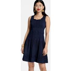 Frances Valentine Ribbon Dress Navy