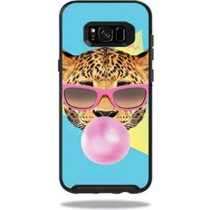 MightySkins OTSSGS8PL-bubble gum cheetah for Otterbox Symmetry Samsung Galaxy S8 Plus Case Bubble Gum Cheetah