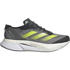 Adidas 7 - Men Running Shoes adidas Adizero Boston 12 M - Legend Ivy/Lucid Lemon/Silver Pebble