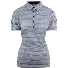 Under Armour Sportswear Garment - Women Polo Shirts Under Armour HeatGear ShortSleeve Blue Womens Golf Polo Shirt 1272340 487