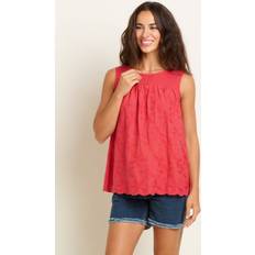 Clothing Brakeburn Ruby Sleeveless Blouse Red