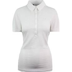 Clothing Under Armour HeatGear Golf Fitted Polo Shirt Womens Cream Top 1272340