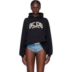 GCDS Black Bling Hoodie Nero