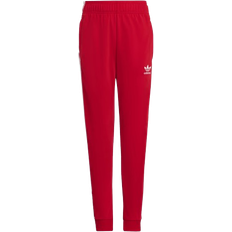 adidas Junior Adicolor SST Training Pants - Better Scarlet