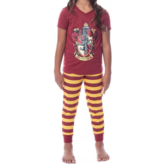 Intimo Girl's Harry Potter House Crest Kids Pajama Set - Gryffindor