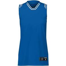 Holloway Retro Basketball Jersey - Royal/White