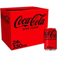 Sugar Free Fizzy Drinks Coca-Cola Zero Sugar 33cl 24pcs