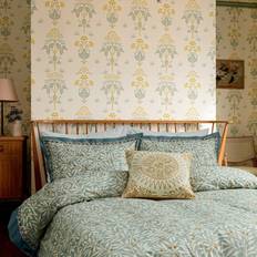 Morris & Co V&A Room Willow Duvet Cover Green, Gold (230x220cm)