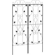 Trellises on sale OutSunny Set of 2 Metal Trellis for