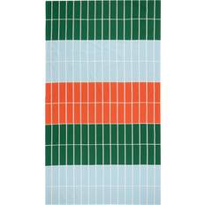 Marimekko Tiiliskivi Tablecloth Blue, Orange, Green (245x135cm)