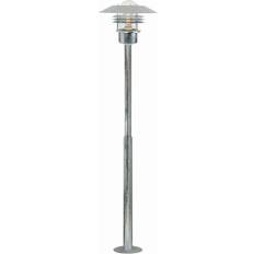 IP54 Lamp Posts Nordlux Vejers 2M Galvanized Steel Lamp Post 215cm