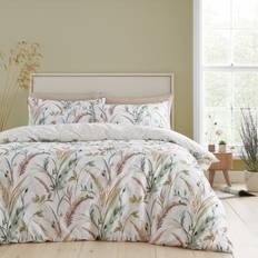 RHS Ornamental Grasses 200 Thread Count Duvet Cover Natural