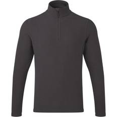 Clothing Premier Recyclight Quarter Zip Fleece Top Dark Grey