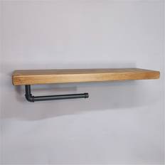 Borough Wharf Aamiyah Medium Oak Wall Shelf 220cm