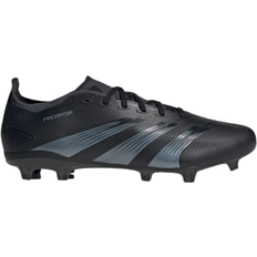 Black - Unisex Football Shoes adidas Predator League Firm Ground - Core Black/Carbon