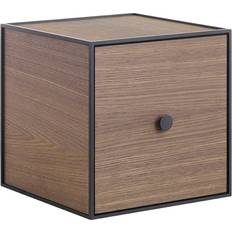 Audo Copenhagen Frame 35 Smoked Oak Wall Cabinet 35x35cm