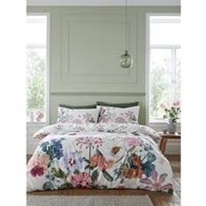 RHS Exotic Garden 200 Thread Count Duvet Cover White