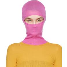 Pink - Women Balaclavas Rick Owens Ribbed Balaclava Hot UNI