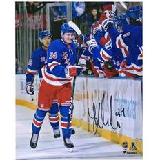 Fanatics Authentic Kaapo Kakko New York Rangers Autographed 8'' x 10'' 1st NHL Goal Celebration Photograph