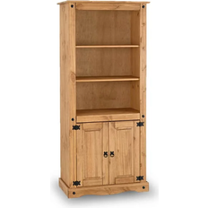 SECONIQUE Corona Brown Book Shelf 182cm